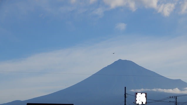 富士山麓に トンボ 飛ぶ 夢見るタンポポおばさん