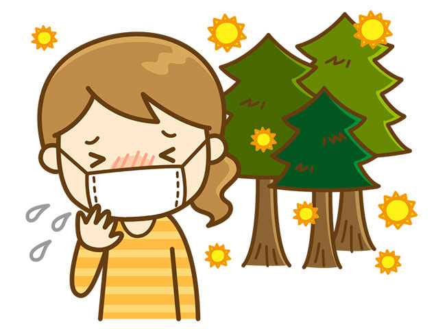 花粉の飛散情報