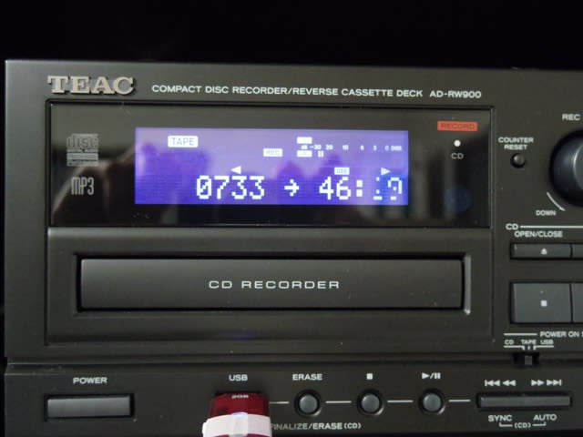 TEAC AD-RW900 CD/Cassette Recorder その2 - へんたいみやけさんの本 