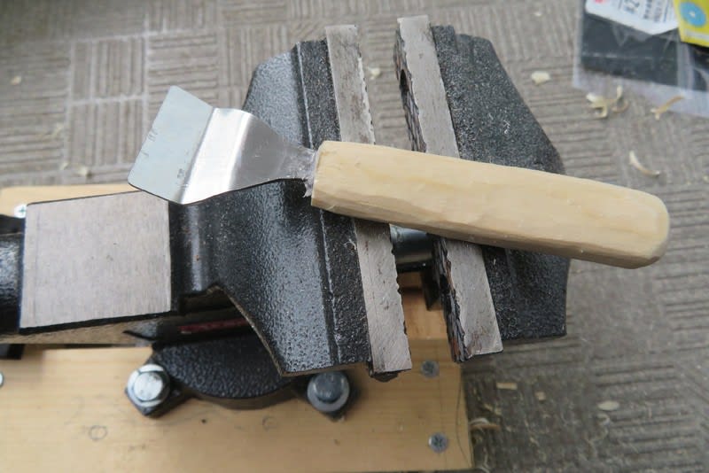 肉厚鉄板mini用木製ハンドル リフター を作る程度の能力 M S Den With Ct125 Hunter Cub