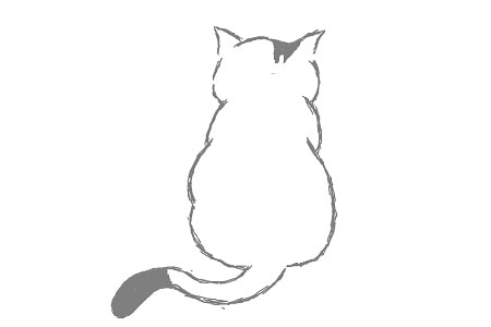 かわいい動物画像 75 猫 イラスト 簡単