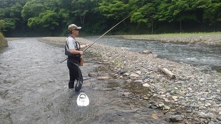 鮎デビューレクチャーで上野村釣行 松田克久のワカサギ 鮎スパーク天国