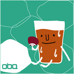 麦茶 イラスト Obablo Illustration A