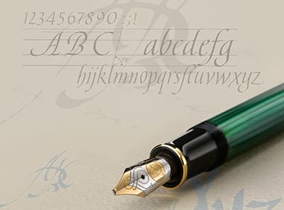 Pelikan M800 Italic Writing / ペリカン M800 イタリック 