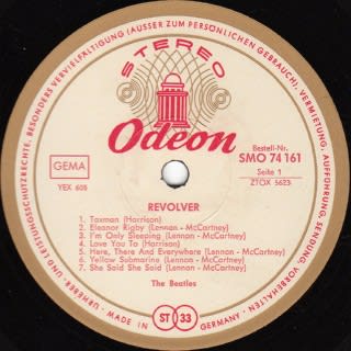 Revolver (German Export Gold Odeon盤) / The Beatles Revolver (German Export Gold Odeon盤) / The Beatles