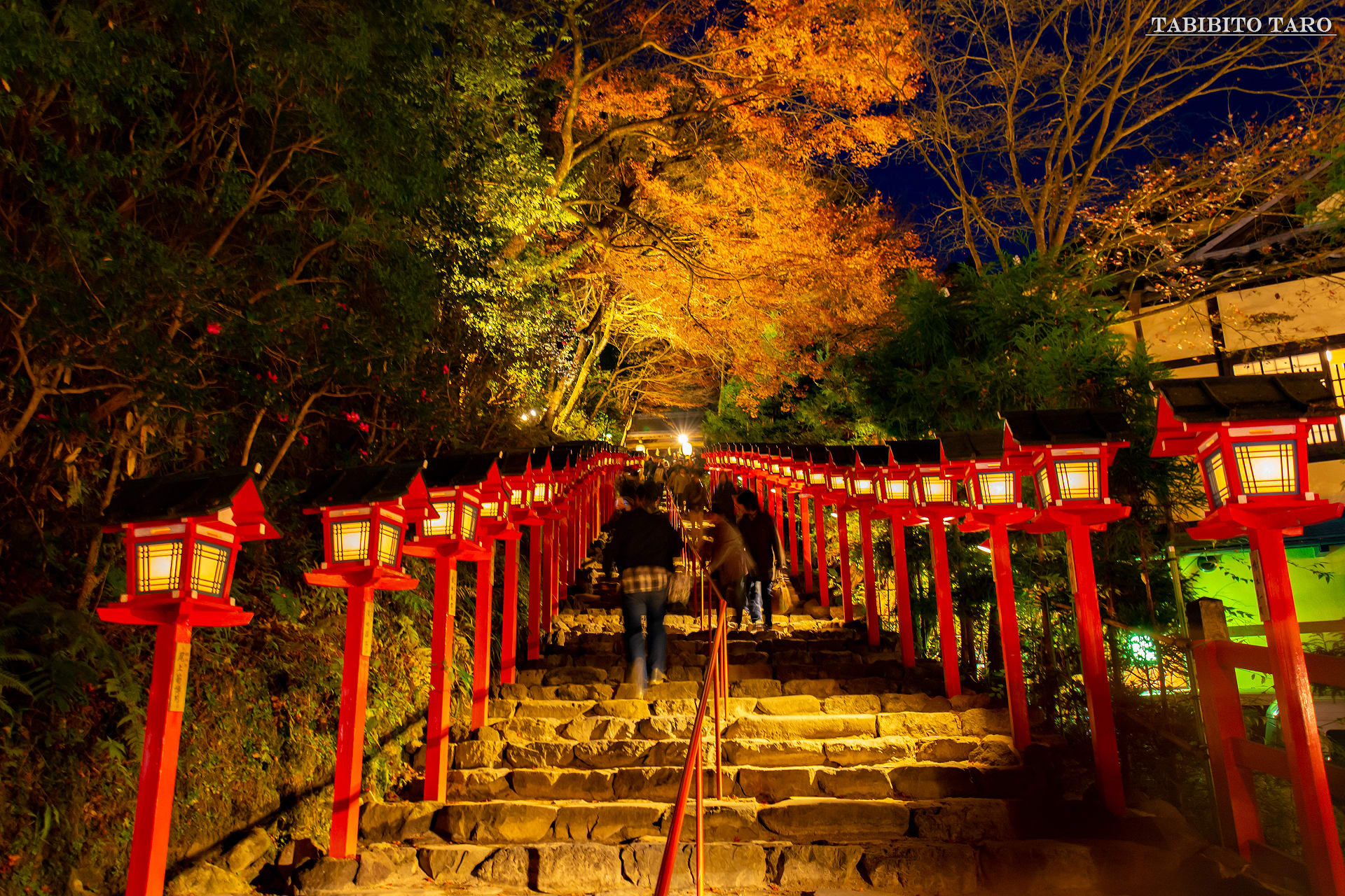 夜景写真 Vol 2 京都市 貴船神社 旅人太郎の写真館