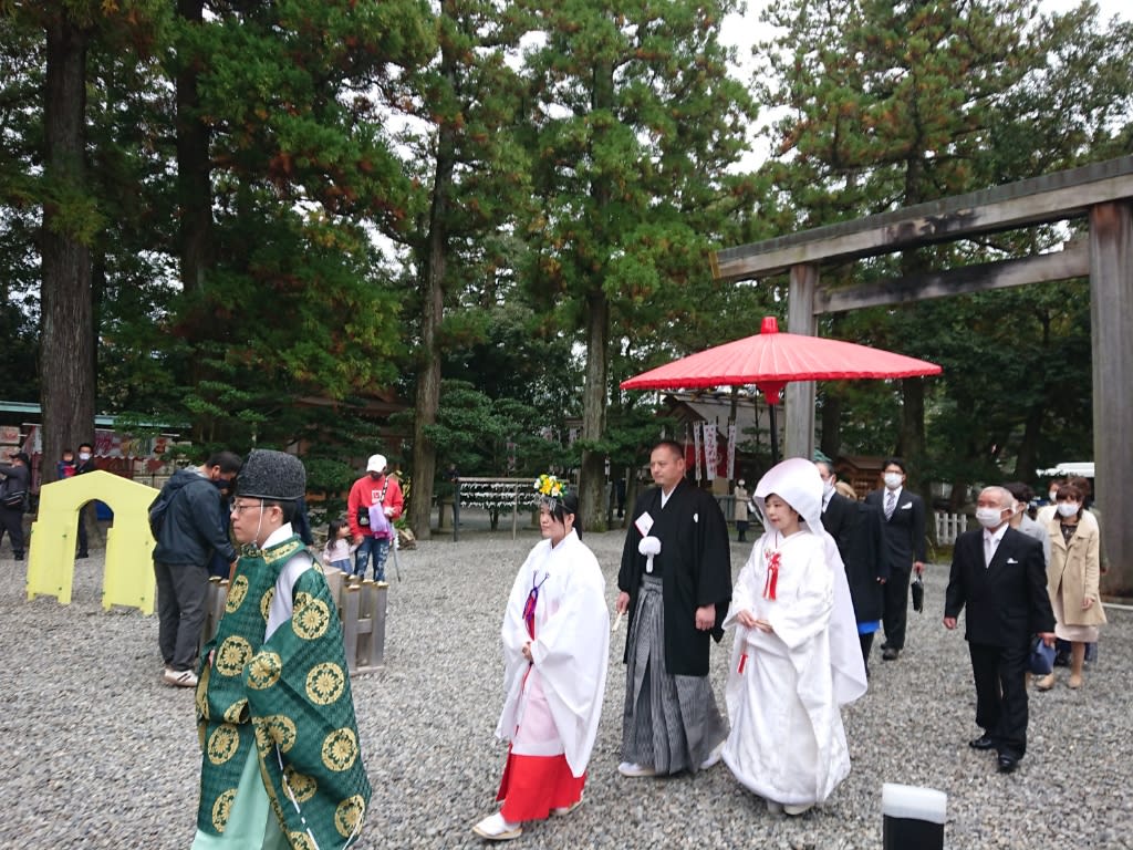猿田彦神社 結婚式 広大先生が行く