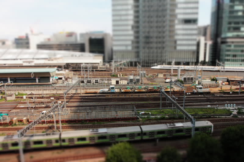 東京駅ジオラマ風 四季瞬光