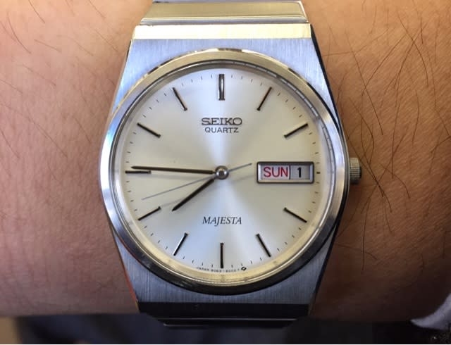 今日の腕時計 1/1 SEIKO MAJESTA 9063-6000 - しみずのプログ