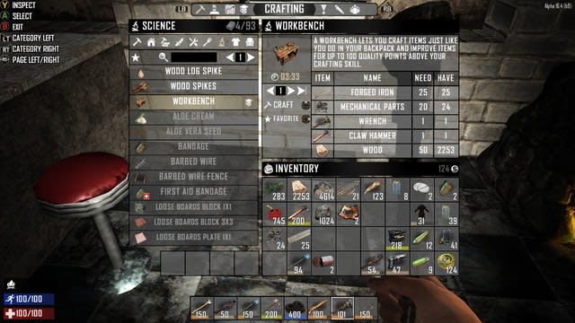 7days To Die 1 必要なものを作りましょう ちょい悪オヤジのドタバタ趣味日記 ゲーム