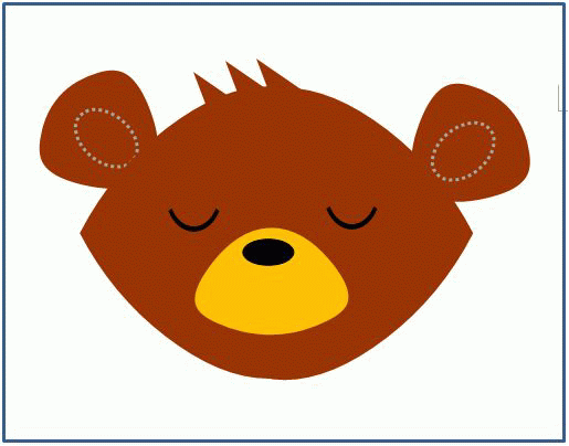 くまさんかわいい 夢 描く パソコン