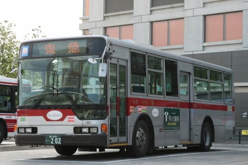 東急バス １８８１号車の思い出 バスターミナルなブログ