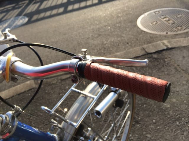 ハンドル 指掛け 自転車 パーツ アイディア