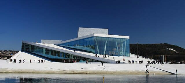 オスロ新国立オペラハウス ノルウェー 建築