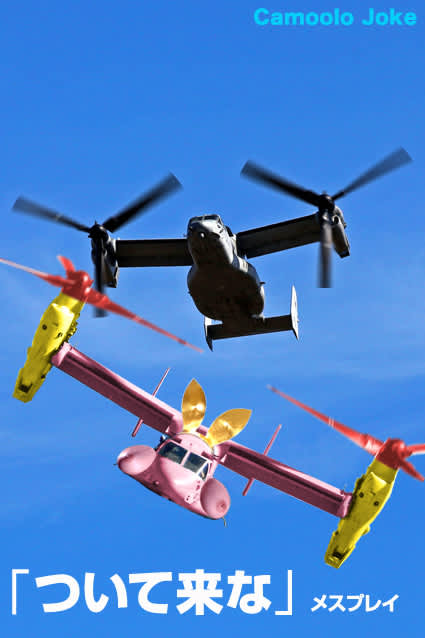 落ちない オスプレイ いたずらカムーロ お気楽かつら カムーロ見や毛