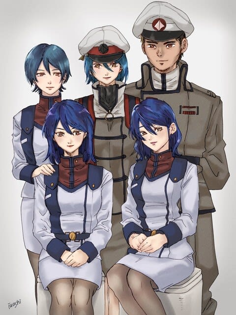 いわしぃさんイラスト 吉野一家 マクロス外伝大本営 新統合軍極東太平洋軍管区司令部 いわしぃさんイラスト 吉野一家 マクロス外伝大本営 新統合軍極東太平洋軍管区司令部