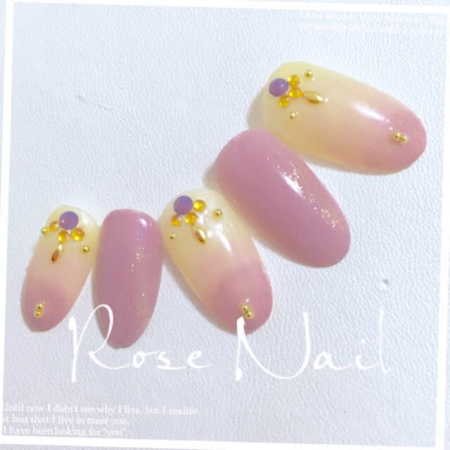 大阪のネイルサロン人気デザインに載りました Rose Nail ローズネイル