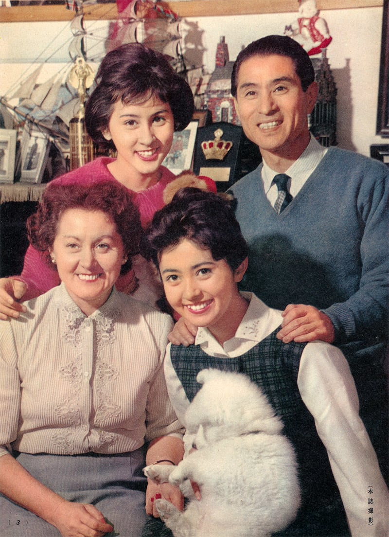 ヴァイオリニスト・鰐淵晴子(1952年)とご家族(1960年) - チュエボーなチューボーのクラシック中ブログ