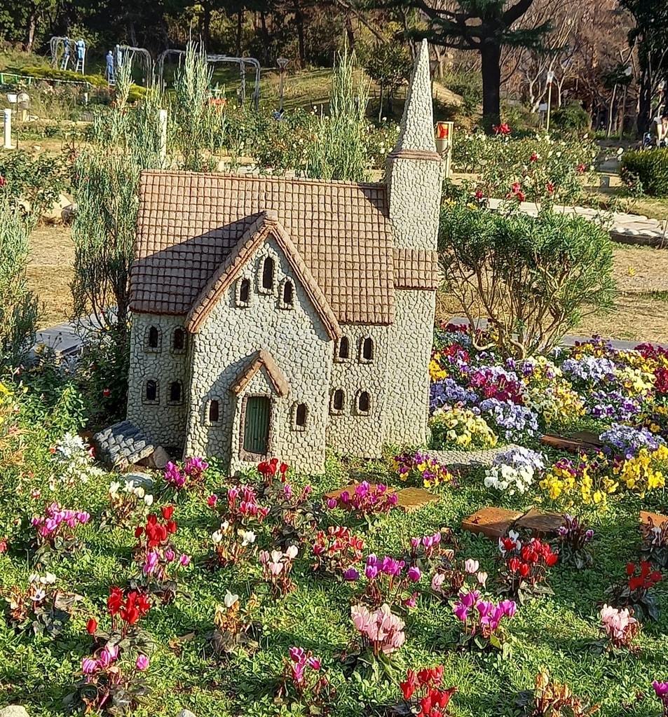 靭公園のバラ園 大阪 新町 堀江memo