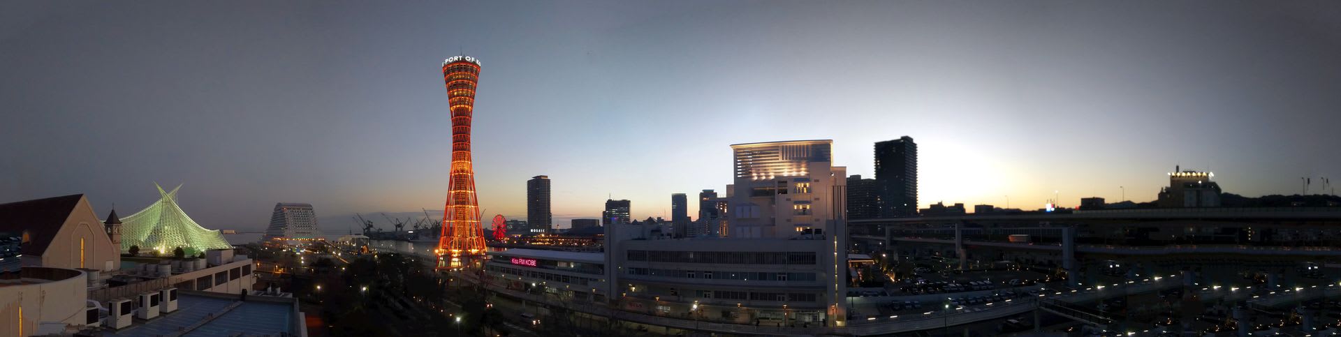 神戸 夜景 100万ドル ホテルオークラ神戸からの夜景 おーい ふくちゃん