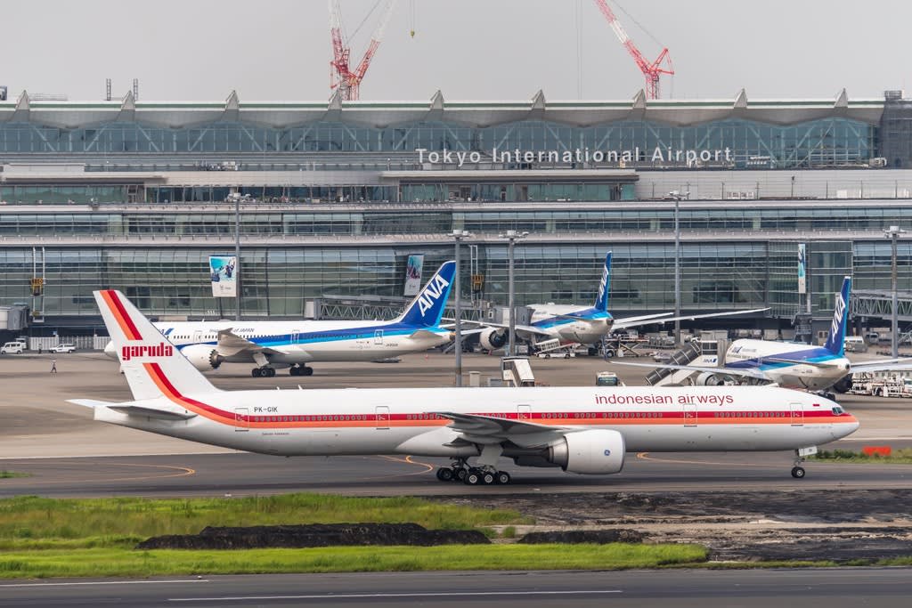 Garuda Indonesian airways 航空会社 バッグ ビンテージ