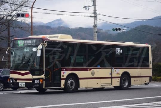 京都バスのエアロスターノンステ新車 斬剣次郎の鉄道 バス斬り２