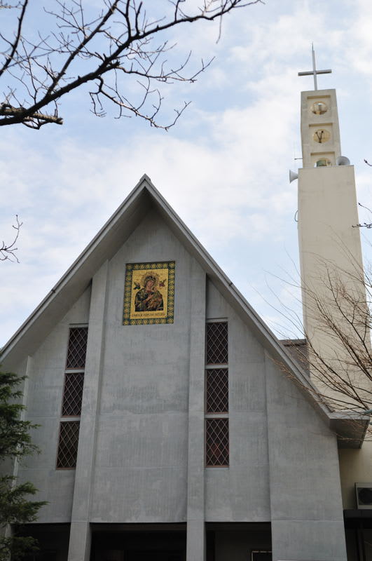 鎌倉のカトリック雪ノ下教会もきれいな建物ですね Photo No 4658 レンズの向こうに