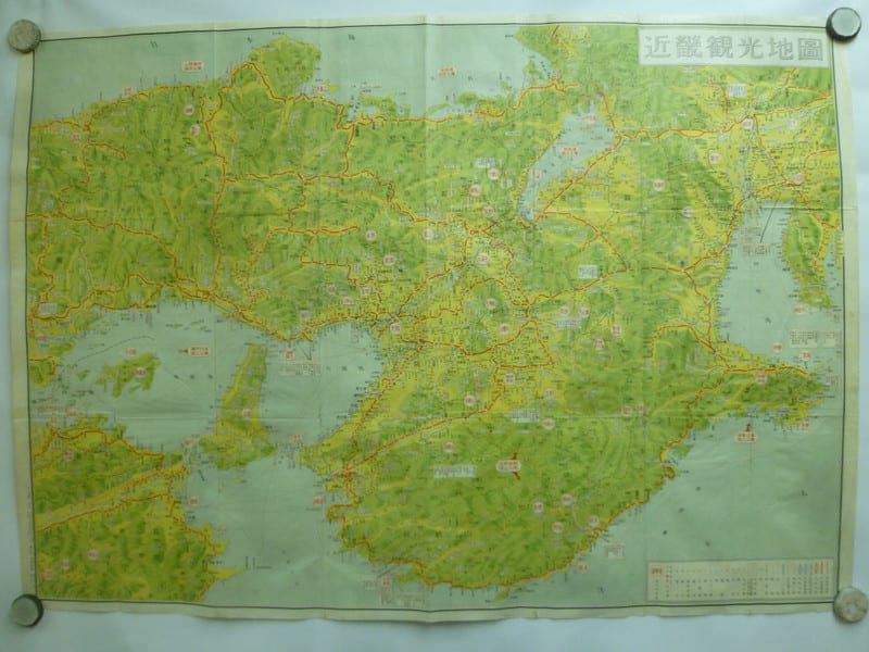 J－ 近畿観光地図 昭和年   新日本古地図学会