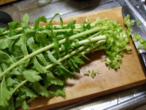 大根の葉のお漬物 May Time