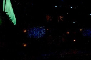 開演前の舞台