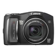 デジタルカメラ PowerShot SX100 IS(ブラック) 800万画素 光学10倍ズーム  2420B004