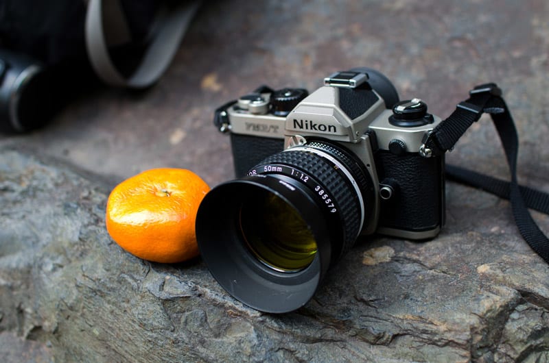 Nikon New FM2/T with モノクロフィルム NFP Archives