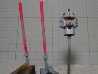 1 144ガンダム 旧キット製作95回 塗装 修正5 リターンプラモデリング