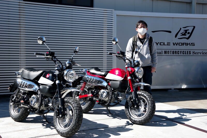 モンキー125納車 一国サイクルワークス ジュンブログ