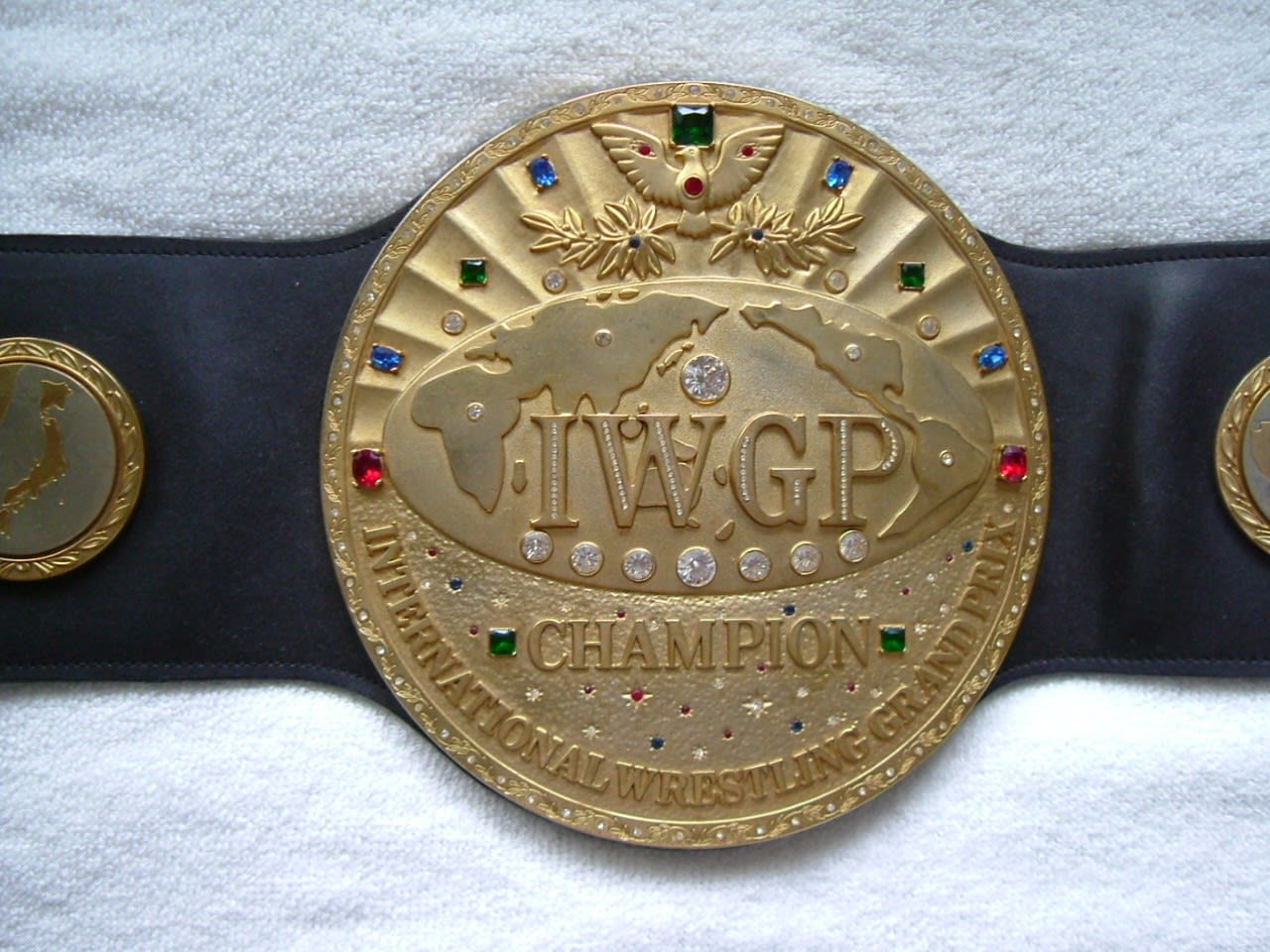 3代目IWGPヘビー級チャンピオンベルト 箱付き stsdSW0ekE