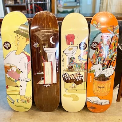 Raddest Old School Skateboard Deck Series A 