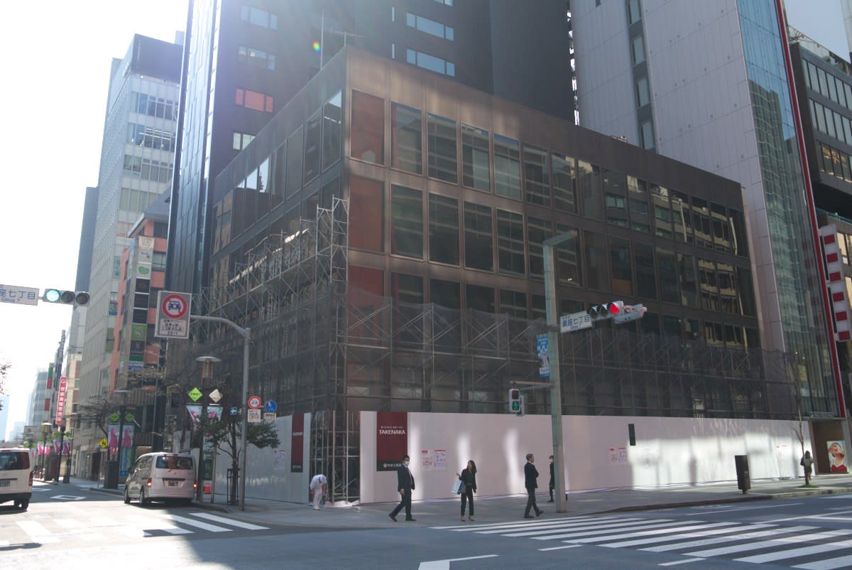 仮称 ｇｄ計画 三菱ｕｆｊ銀行銀座通支店解体工事の進捗状況 ２０２０年３月１９日 緑には 東京しかない