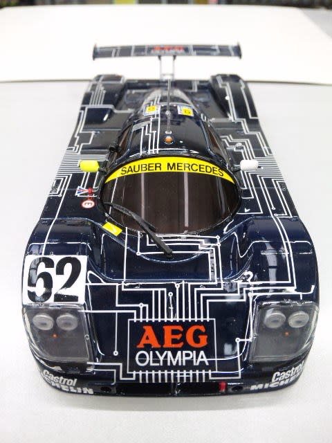 完成:ザウバー・メルセデスC9 1988 - オーツー工房(店長の 完成:ザウバー・メルセデスC9 1988 - オーツー工房(店長の
