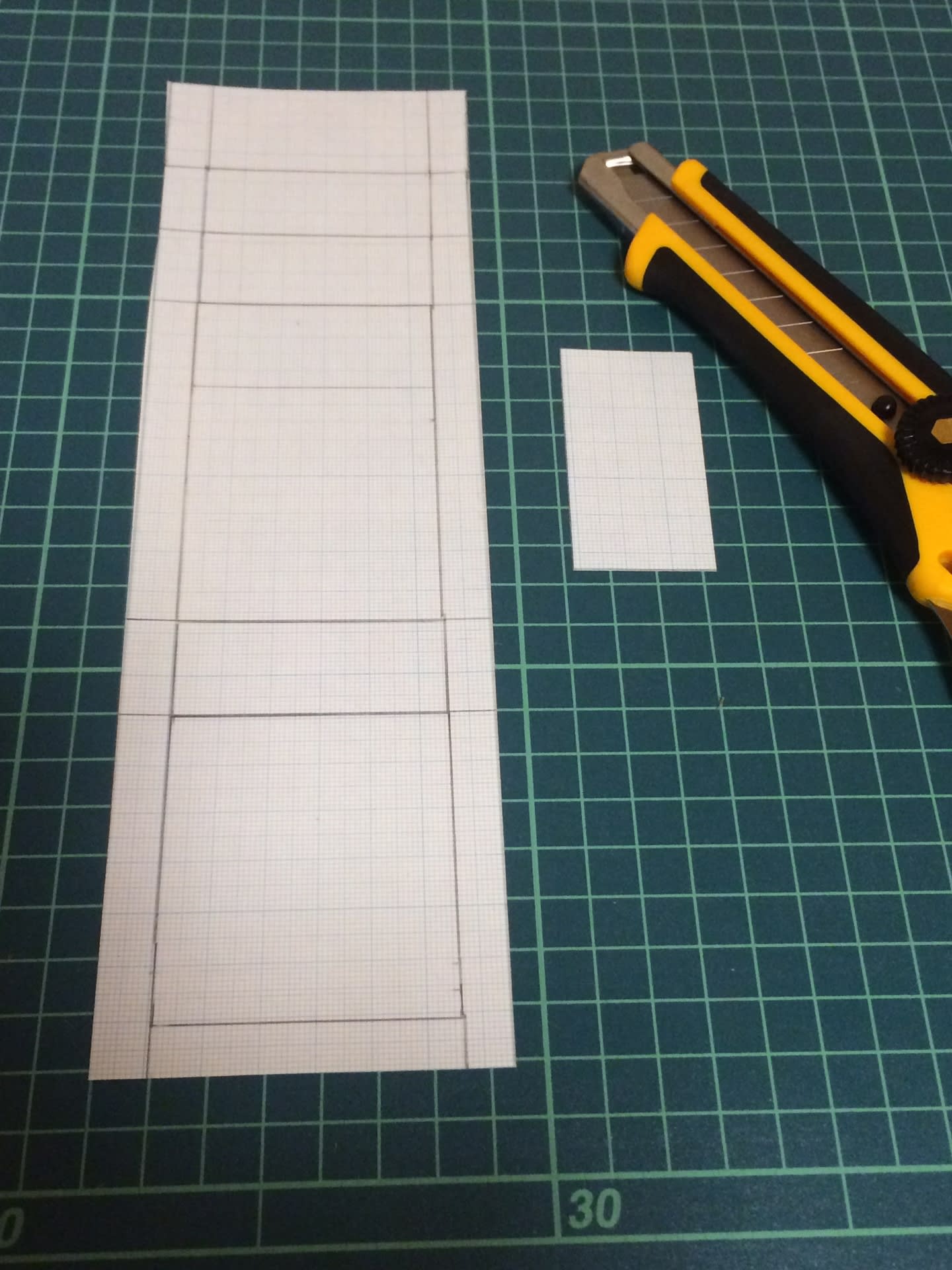 はじめてのシガレットケース 型紙を作る はじめてのレザークラフト