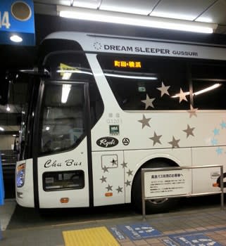 快適 高速バスの旅 広島 町田 横浜 おもしろ探しの部屋