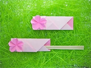 折り紙の桜 さくら サクラ 創作折り紙の折り方