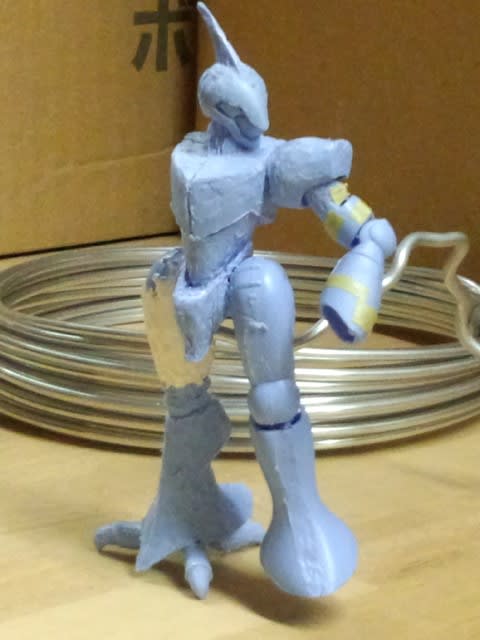 旧キット1/72ダンバイン13 - 模型そぞろあるき 旧キット1/72ダンバイン13 - 模型そぞろあるき