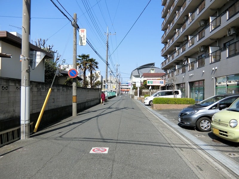 東大宮駅から見沼区東大宮4丁目を歩く 咲いた万歩