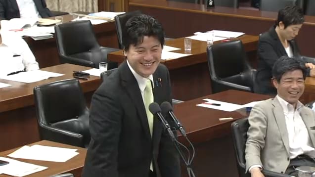 みんなの党１期生三谷英弘さんが松島みどり経産副大臣を「米倉涼子さん」と呼んでからかう