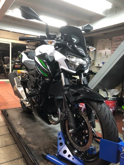 お金を節約 kawasaki カワサキ z400 社外品 アンダーカウル tco.it