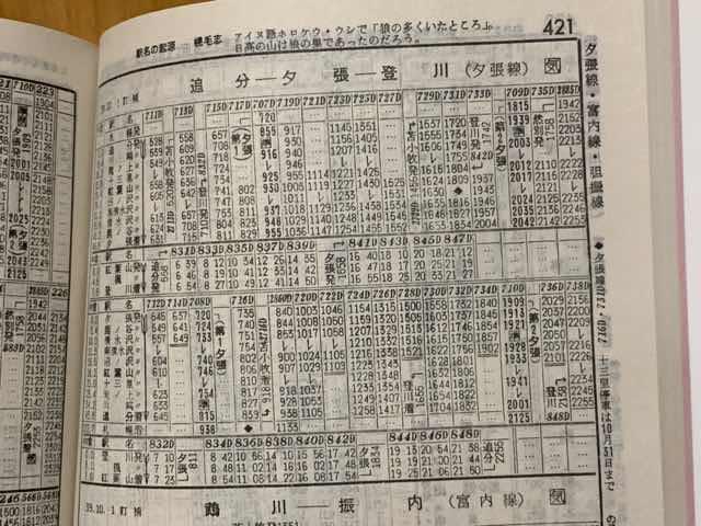 昭和39年10月の時刻表（復刻版） - ごじゃっぺ日記(旧、看悶日記）