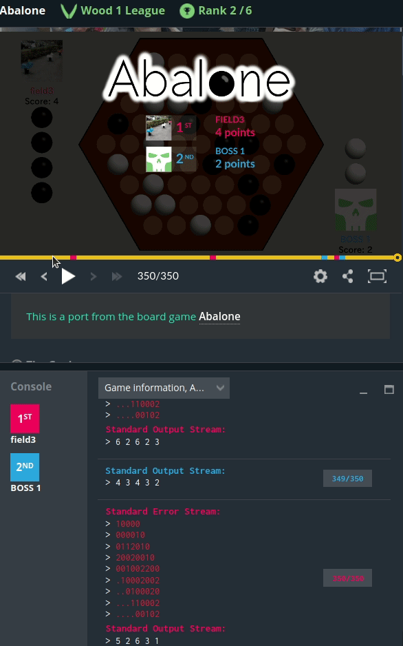 ボードゲームのaiを1時間で作る技術 Abalone パーソナルブログメモリ ボードゲームのaiを1時間で作る技術 Abalone パーソナルブログメモリ