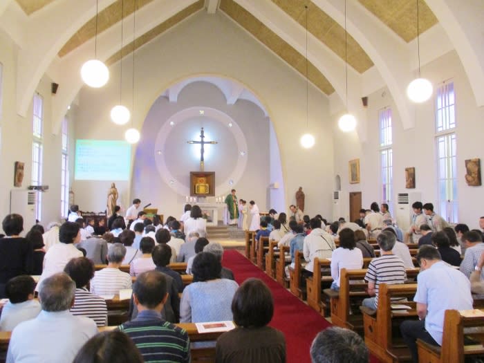 今日は山本量太郎主任司祭の カトリック成城教会のミサに行きました 後藤和弘のブログ