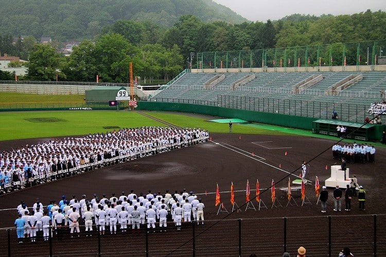 第99回高校野球 南北海道大会札幌支部 開会式 Jazzy 札幌自然館