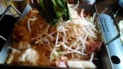 鶏ももと牛もつ